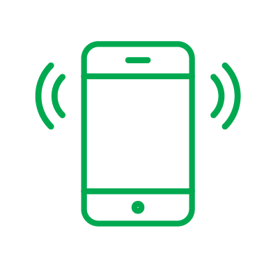 Icon for when to call